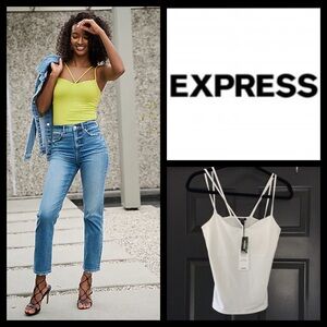 NWT Express Body Contour Strappy Cami